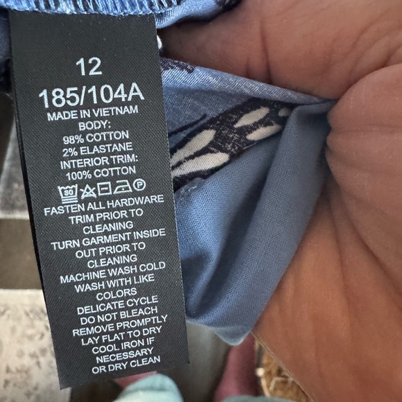 Kate Spade Bow Butterfly Print Dress-Size 12.  NWOT - Picture 7 of 7